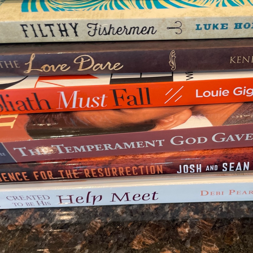 Books, Christian books to help you live your life.